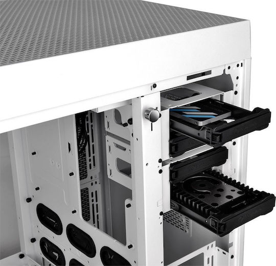 Thermaltake The Tower 900 Gaming Full Tower Κουτί Υπολογιστή με Πλαϊνό Παράθυρο Λευκό