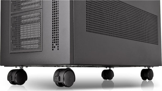 Thermaltake Core W100 Gaming Ultra Tower Κουτί Υπολογιστή με Πλαϊνό Παράθυρο Μαύρο