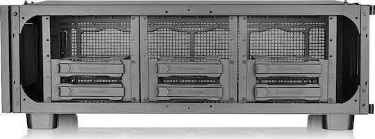 Thermaltake Core W100 Gaming Ultra Tower Κουτί Υπολογιστή με Πλαϊνό Παράθυρο Μαύρο