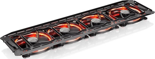 Thermaltake Core W100 Gaming Ultra Tower Κουτί Υπολογιστή με Πλαϊνό Παράθυρο Μαύρο