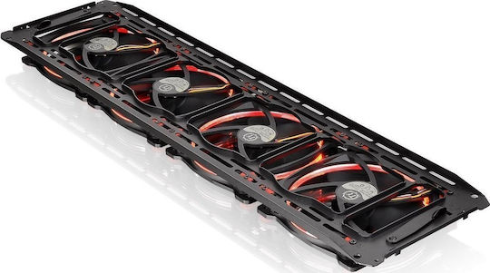 Thermaltake Core W100 Gaming Ultra Tower Κουτί Υπολογιστή με Πλαϊνό Παράθυρο Μαύρο