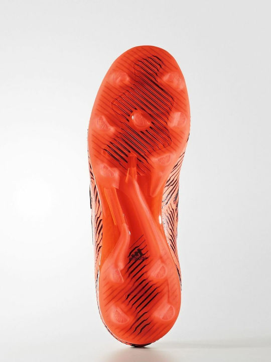 Nemeziz 17+ 360 Agility Firm FG Παιδικά Ποδοσφαιρικά Παπούτσια με Τάπες Πορτοκαλί