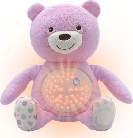 Chicco Sleep Toy First Dreams Baby Bear made of Fabric with Music for 0++ Months