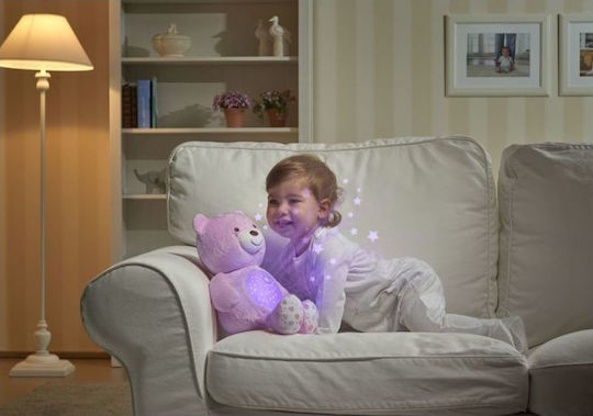 Chicco Sleep Toy First Dreams Baby Bear made of Fabric with Music for 0++ Months