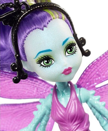 Mattel Garden Ghouls Winged Critters A Dragonfly Windgrid Puppe