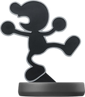 Nintendo Amiibo Super Smash Bros Mr Game & Watch Character Figure за 3DS/WiiU