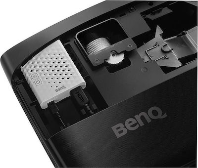 BenQ W2000+ Projector Τεχνολογίας Προβολής DLP (DMD) με Φυσική Ανάλυση 1920 x 1080 και Φωτεινότητα 2200 Ansi Lumens Μαύρος
