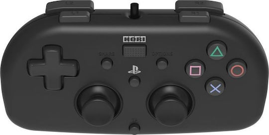 Hori Mini Verkabelt Gamepad für PS4 Schwarz