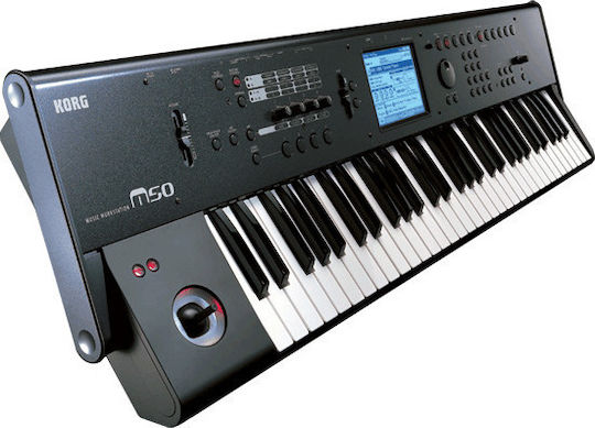 Korg Synthesizer M50-88 με 88 Δυναμικά / Βαρυκεντρισμένα Πλήκτρα Μαύρο