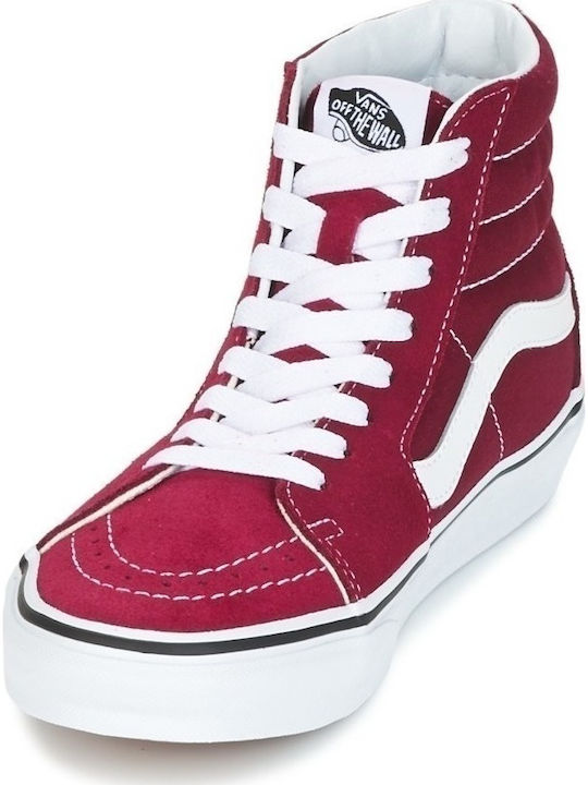 Sk8-Hi Μποτάκια Κόκκινα