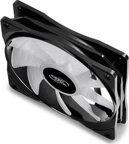 Deepcool RF 120 Case Fan 1500rpm 56.5cfm with RGB Lighting and 4-Pin PWM Connection 3pcs