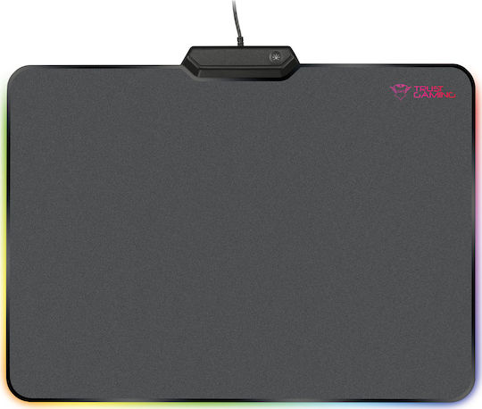 Trust GXT-760 Gaming Mouse Pad Medium (350mm) with RGB Lighting Black 21802