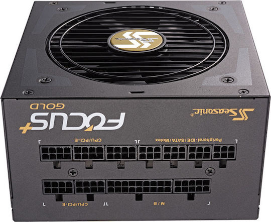 Seasonic Focus Plus 850W Μαύρο Τροφοδοτικό Υπολογιστή Full Modular 80 Plus Gold