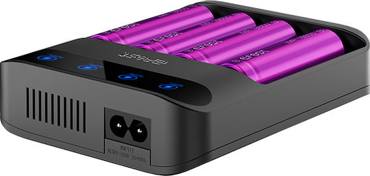 Efest Lush Q4 4-Slot Li-ion Battery Charger Size 18650/16340