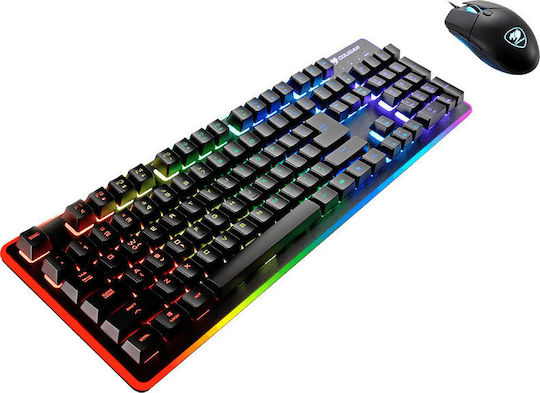 Cougar Deathfire EX Gaming Tastatură cu iluminare RGB (Engleză US)