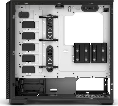 Phanteks Enthoo Pro M Tempered Glass Gaming Midi-Turm Computergehäuse mit RGB-Beleuchtung Weiß