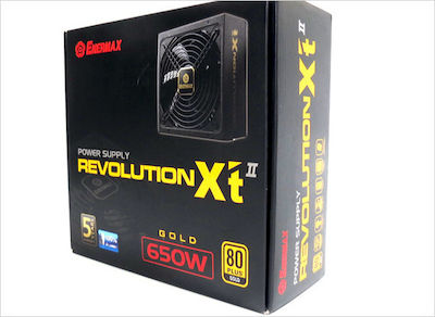 Enermax Revolution X't II 650W 650W Sursă de alimentare Semi-modular 80 Plus Gold