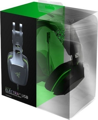 Razer Electra v2 USB Over Ear Gaming Headset with Connection USB Green