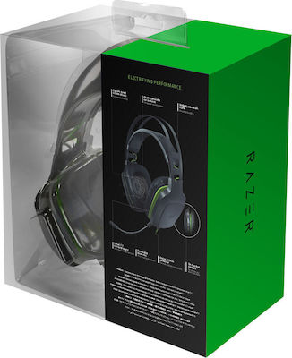 Razer Electra v2 USB Over Ear Gaming Headset with Connection USB Green