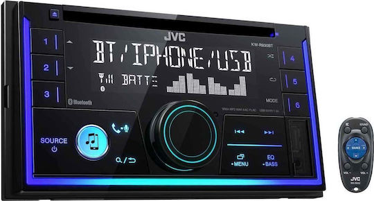 JVC Ηχοσύστημα Αυτοκινήτου 2 DIN (Bluetooth/USB/AUX/WiFi/GPS/Apple-Carplay/Android-Auto)
