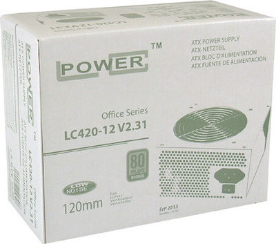 LC-Power LC420-12 rev. 2.31 350W Gray Computer-Netzteil Voll verkabelt 80 Plus Bronze