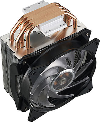 CoolerMaster MasterAir MA410P CPU Kühlung für Socket /A/M/4/ / /1/2/0/0/ /1/1/5/x/ / mit RGB Beleuchtung Schwarz