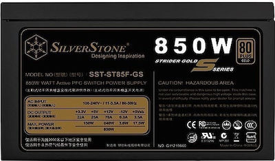 Silverstone Strider S 850W Full Modular 80 Plus Gold