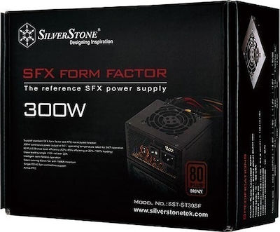 Silverstone Strider SFX 300W v1 300W Sursă de alimentare Complet cu fir 80 Plus Bronze