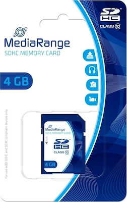 MediaRange SDHC 4ГБ Клас 10