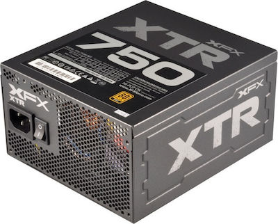 XFX Pro Series 750W Black Edition 750W Захранващ блок за компютър Пълен модул 80 Plus Gold