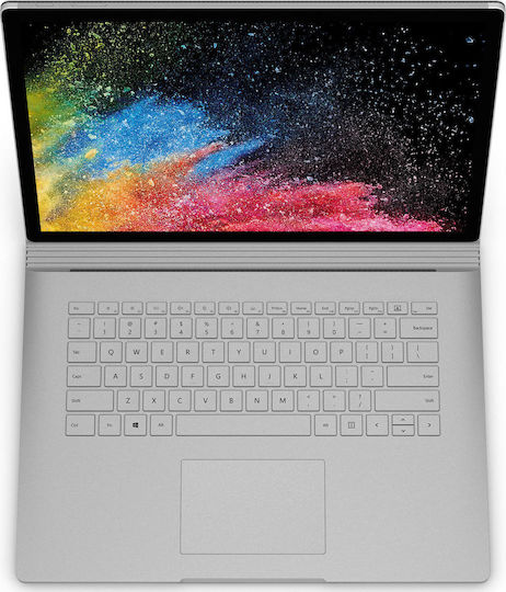 Microsoft Surface Book 2 15" Tablet (16GB/1.0TB) Ασημί