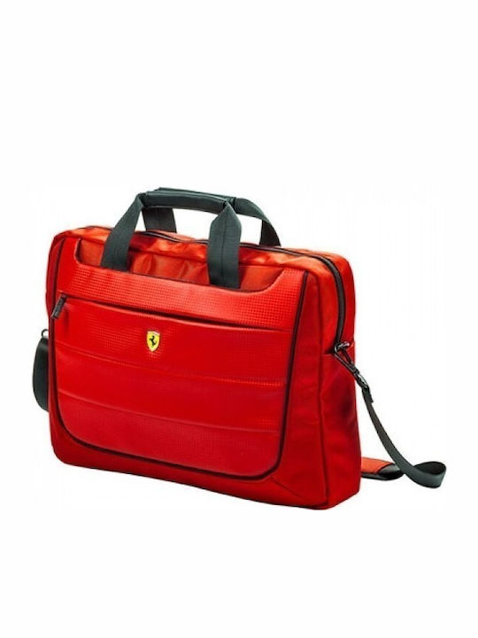 Ferrari Breafcase MacBook Чанта за Рамо / Ръчна за лаптоп 15.4" в Червен цвят