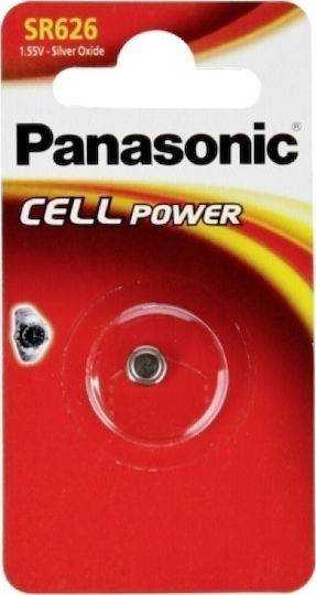 Panasonic Cell Power SR626 Batterie Silber-Oxid SR66 1.55V 1Stück