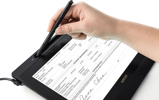 Wacom DTU-1141 Подписна плоча 10.1" Черен