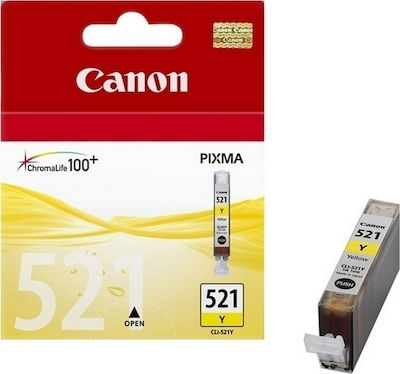 Canon CLI-521 InkJet Printer Ink Yellow (2936B001)