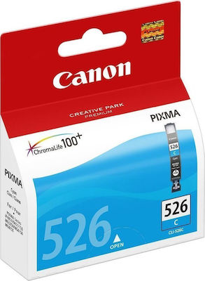 Canon CLI-526 Μελάνι Εκτυπωτή InkJet Κυανό (4541B001)