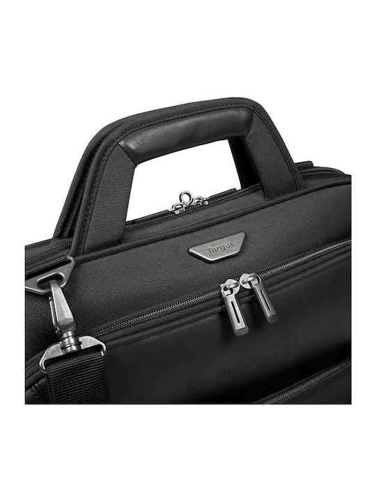 Targus Mobile VIP Αδιάβροχη Τσάντα Ώμου / Χειρός για Laptop 14" σε Μαύρο χρώμα