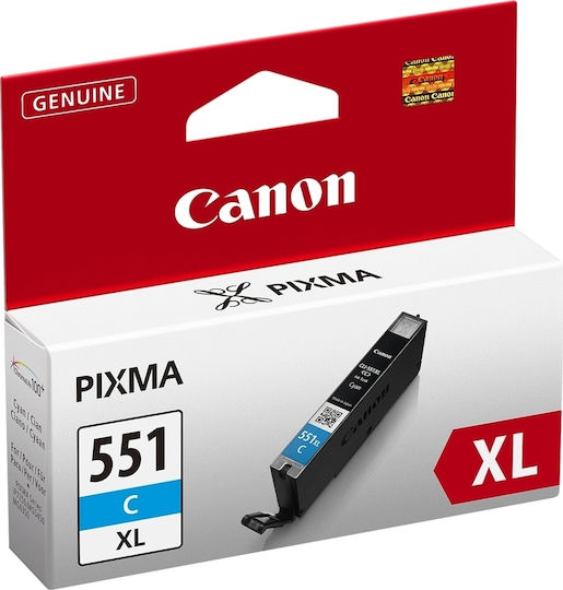 Canon CLI-551XL Original InkJet Printer Ink Cyan (6444B001)