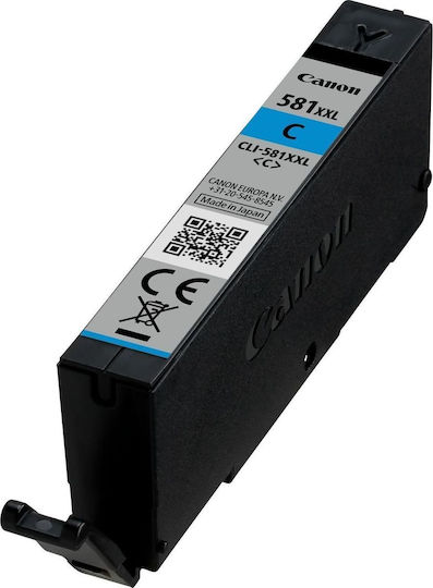 Canon CLI-581XXL Γνήσιο Μελάνι Εκτυπωτή InkJet Κυανό (1995C001)