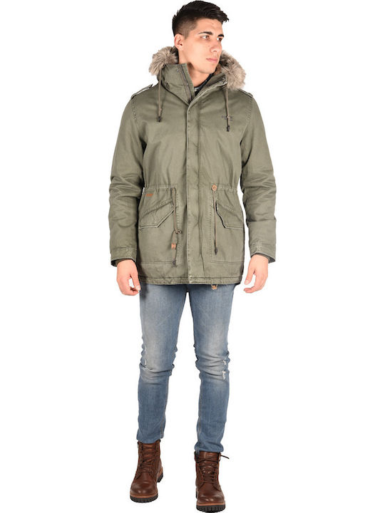 -CT Winter Jacket Parka Olive