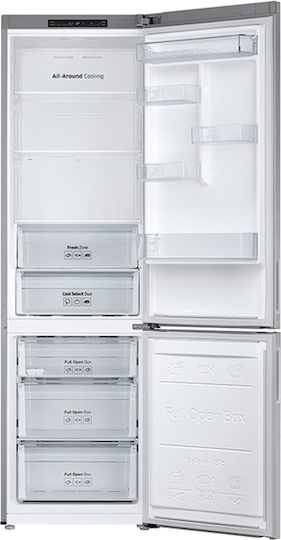 Samsung 376лт NoFrost В201xШ60xД67.5см. Inox RB37J500MSA