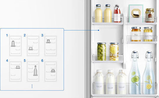 Samsung 376лт NoFrost В201xШ60xД67.5см. Inox RB37J500MSA