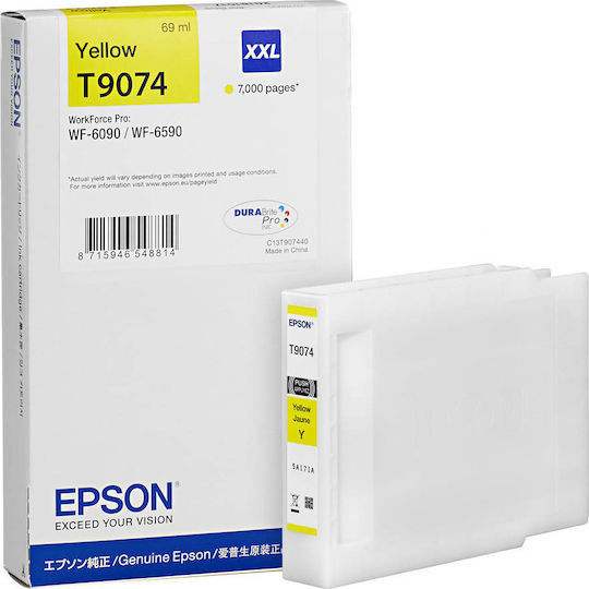 Epson T9074XXL Original InkJet Druckerpatrone Gelb (C13T907440)