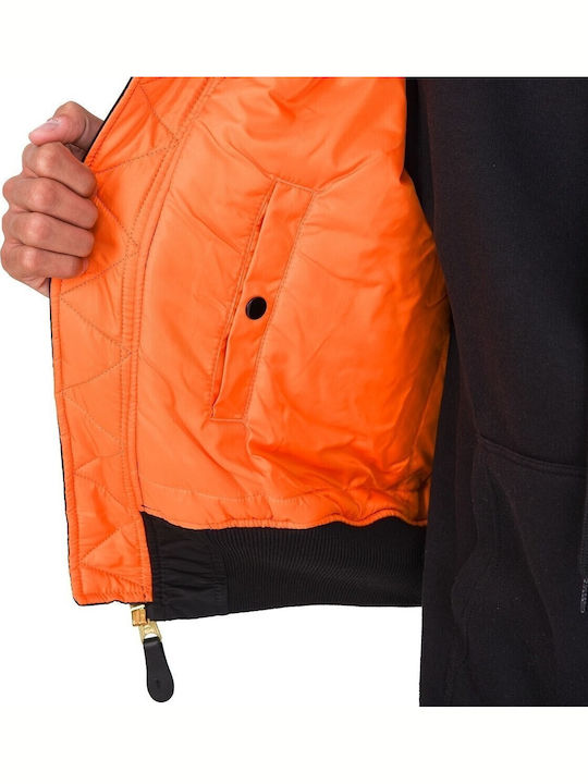 MA1 Jacket Bomber Black