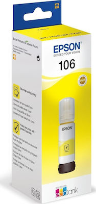 Epson 106 Inkjet Printer Cartridge Yellow (C13T00R440)