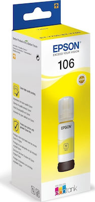 Epson 106 Cartuș de cerneală original pentru imprimante InkJet Galben (C13T00R440)