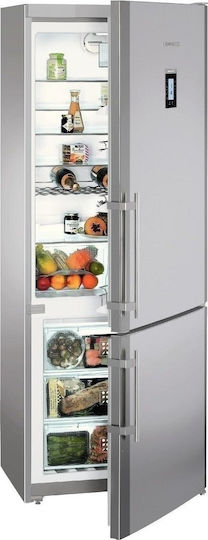 Liebherr Ψυγειοκαταψύκτης 462lt NoFrost Υ202xΠ75xΒ63εκ. Inox CNPesf 5156