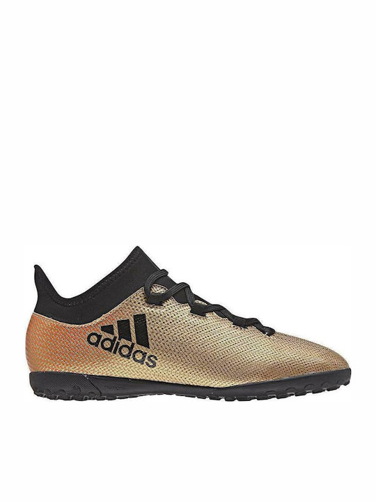 Adidas Παιδικά Ποδοσφαιρικά Παπούτσια X Tango 17.3 Turf Boots Geformt Gold