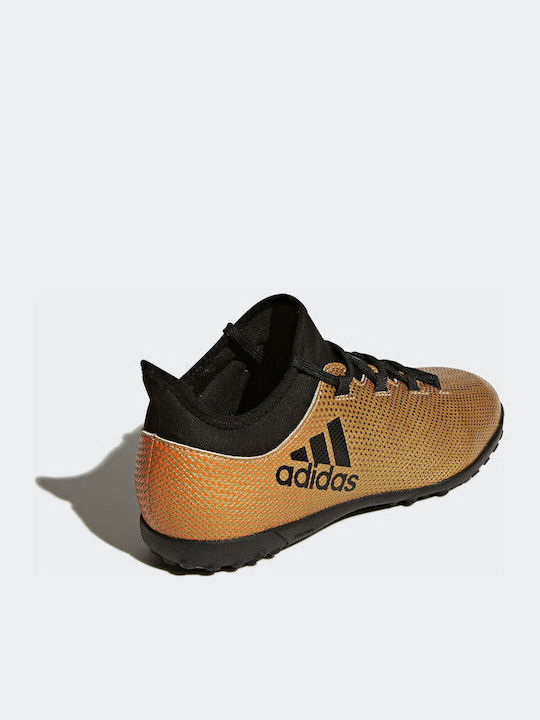 Παιδικά Ποδοσφαιρικά Παπούτσια X Tango 17.3 Turf Boots με Σχάρα Χρυσά