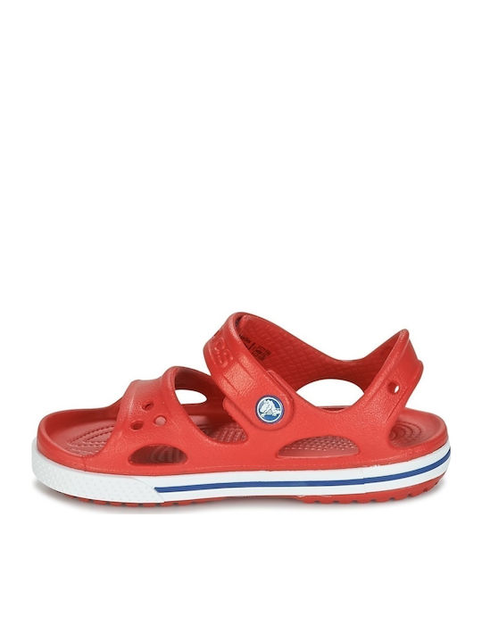 Crocband II Children's Anatomical Beach Shoes Red
